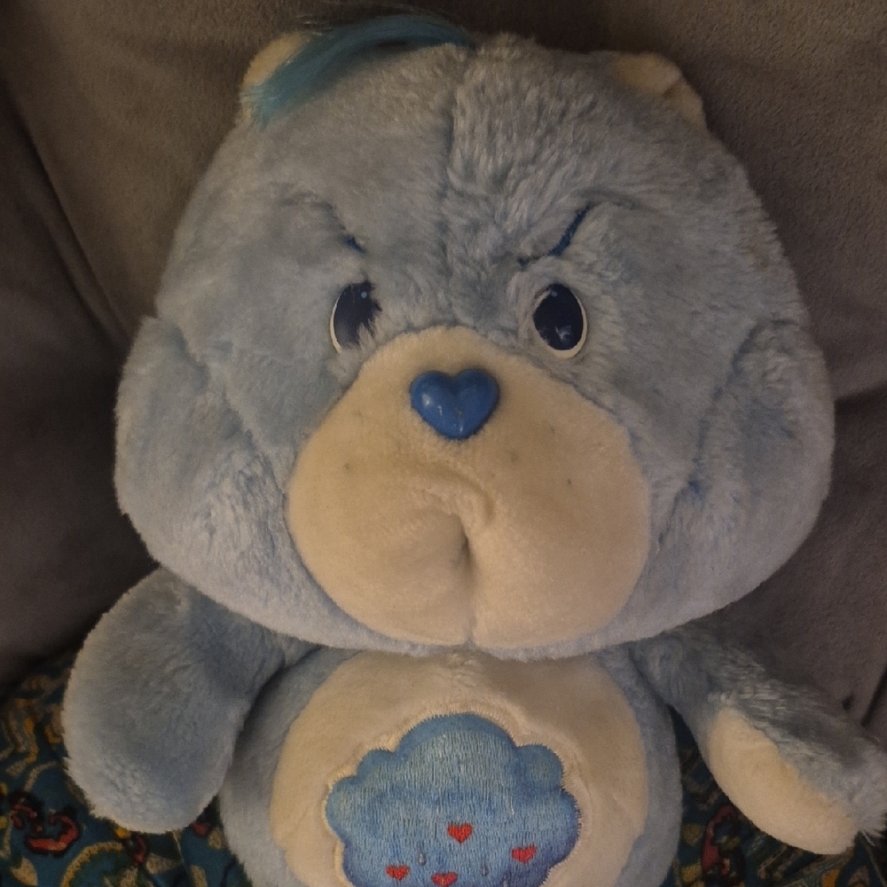 Care Bears Blue and White Stuffed Animal - Picture 9 of 12